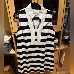 Sail to Sable Striped Tunic Dress